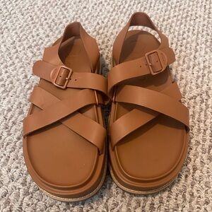 Chaco’s Leather Platform Sandals